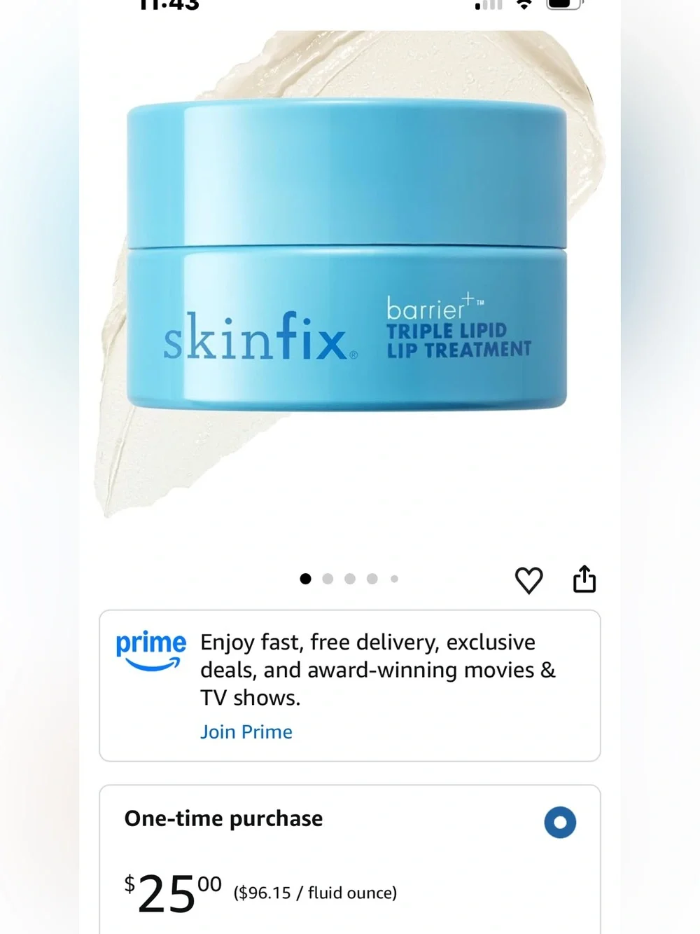 Skinfix Triple Lip Treatment - Blue Jar